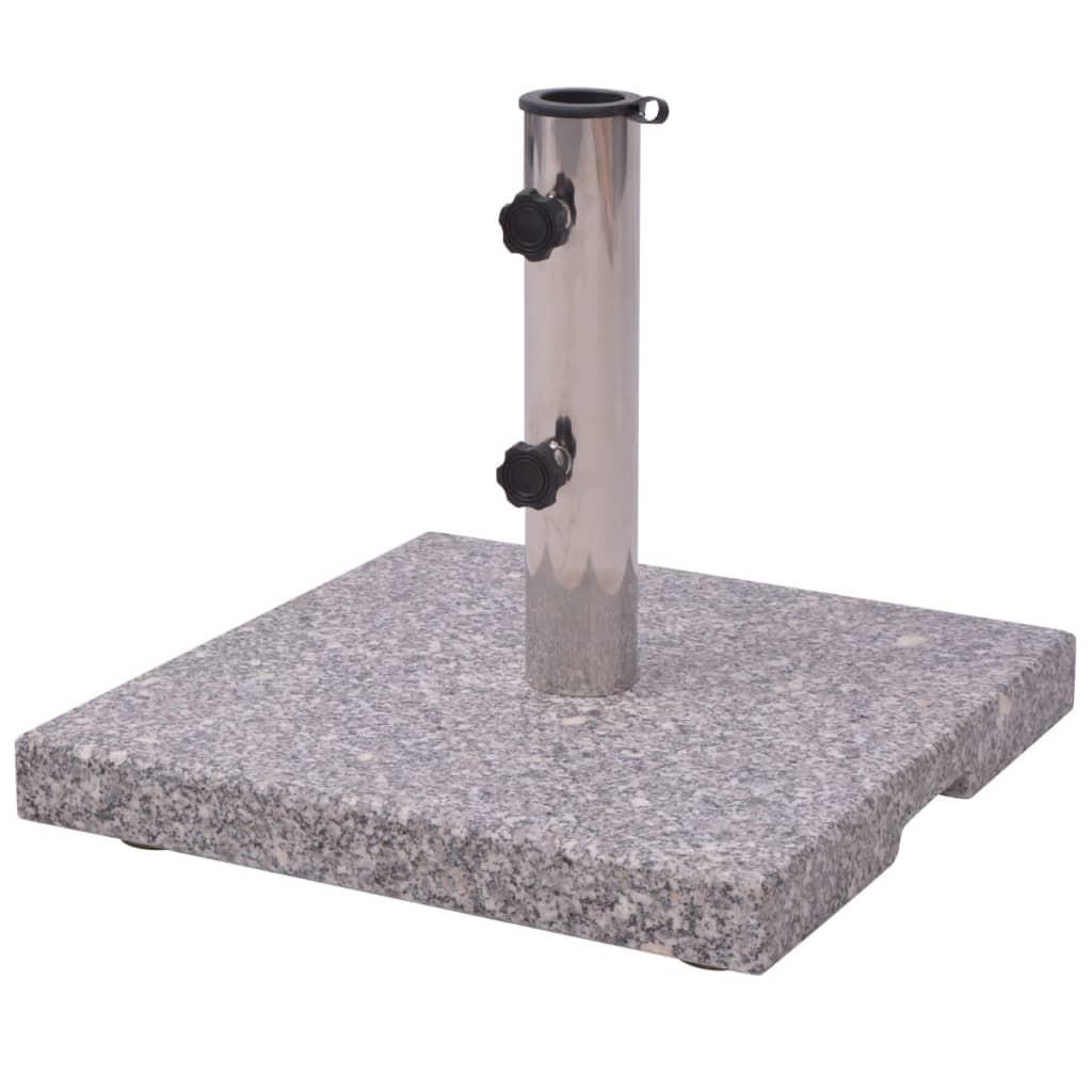 VidaXL Base de parasol granite  