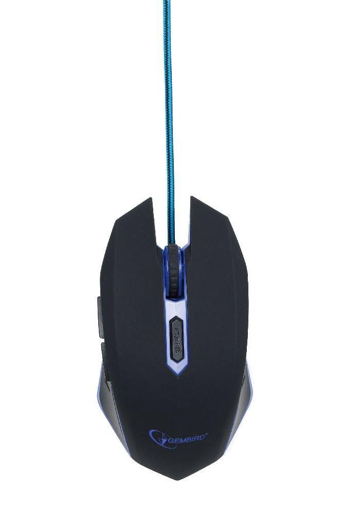 GEMBIRD  MUSG-001-B souris Ambidextre USB Type-A 2400 DPI 