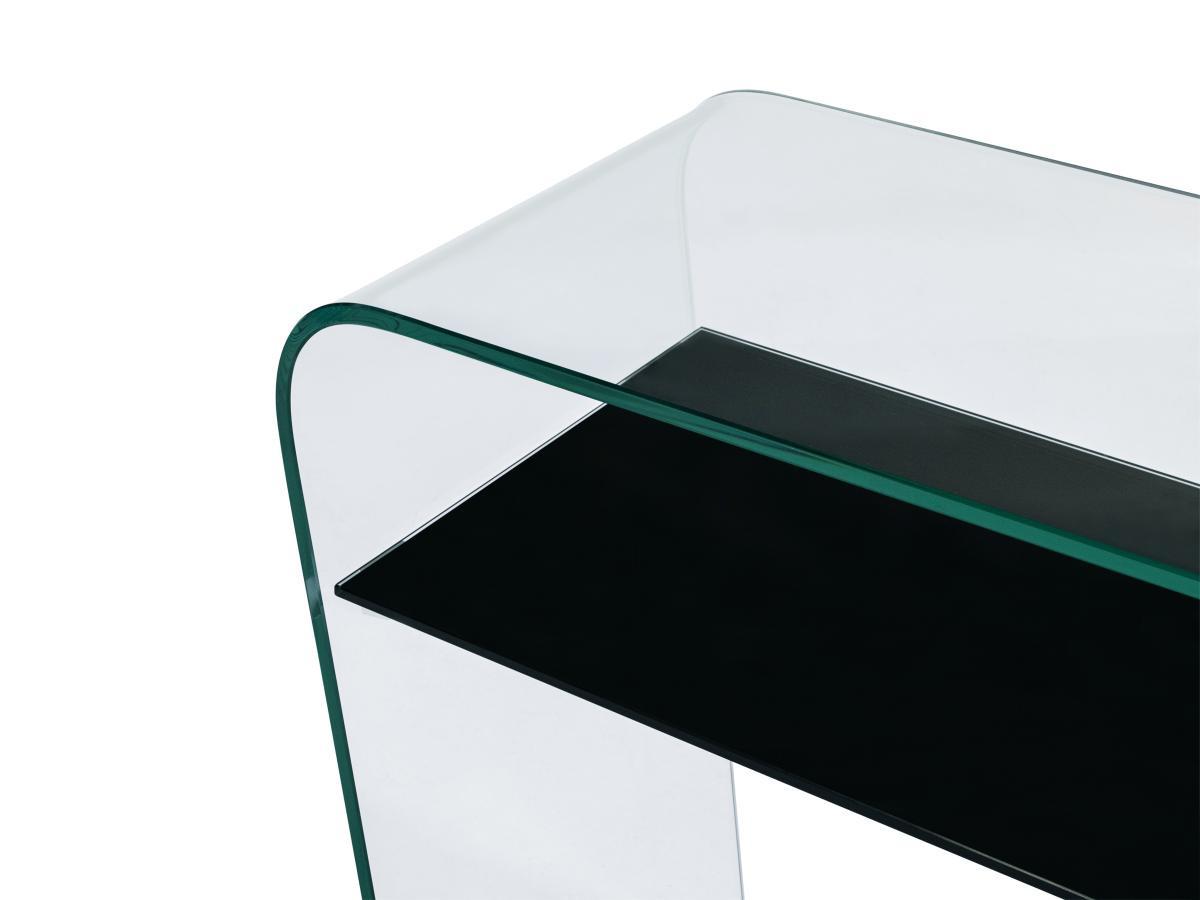 Vente-unique Wandkonsole Glas Design Kelly Transparent  