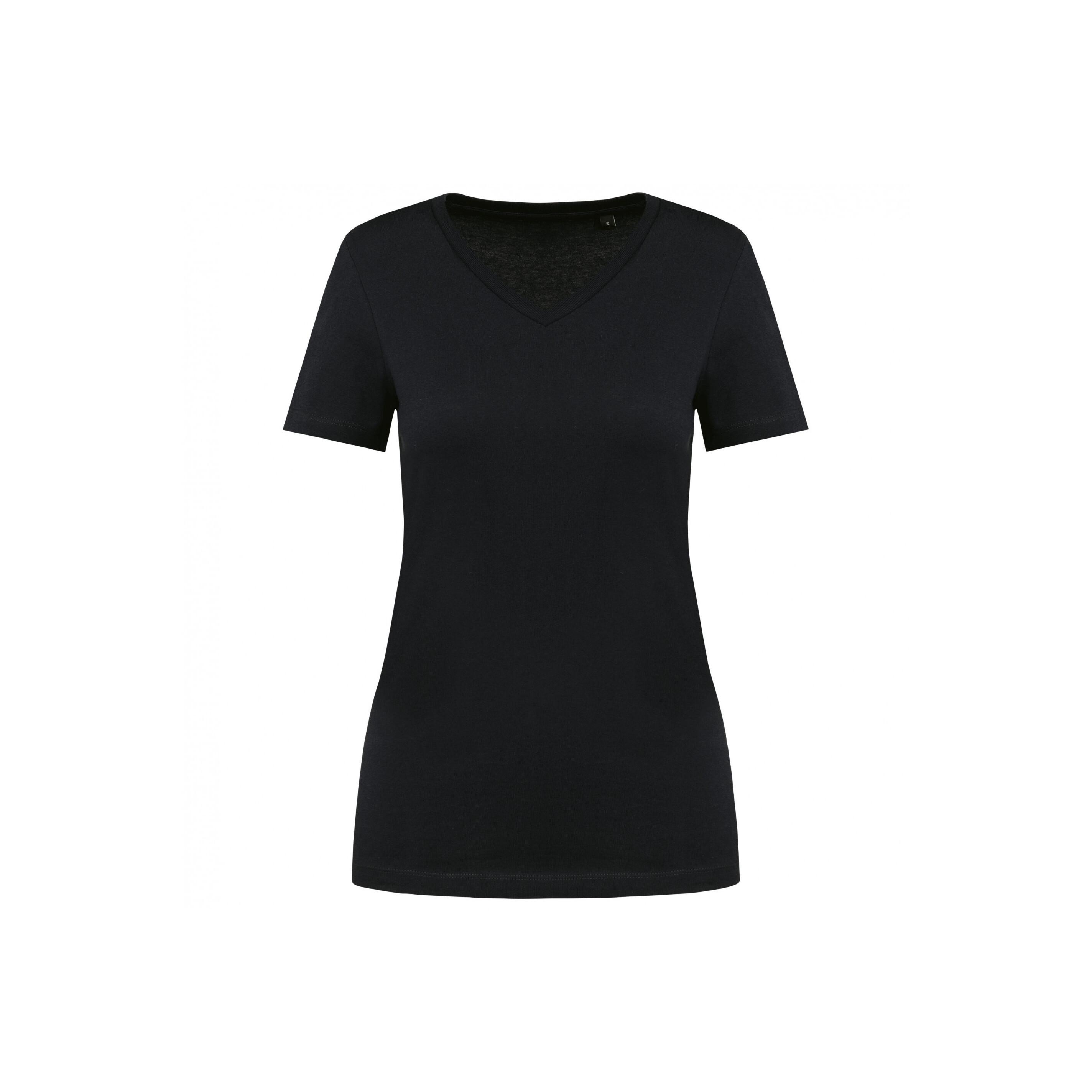 Kariban  suprima t-shirt mit v-ausschnitt damen 