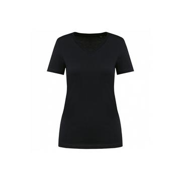 suprima t-shirt mit v-ausschnitt damen