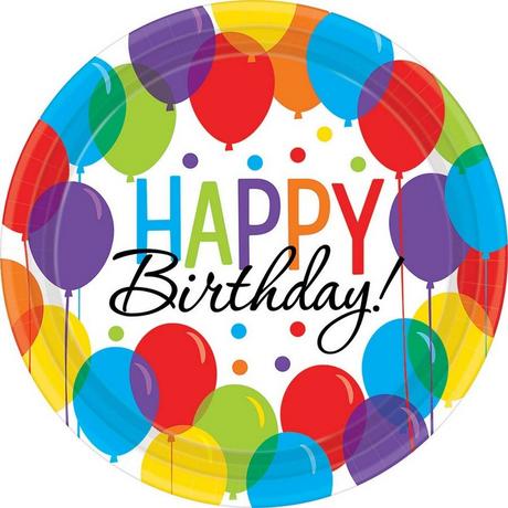 amscan Ballons PartyTeller, Papier 60erPack  