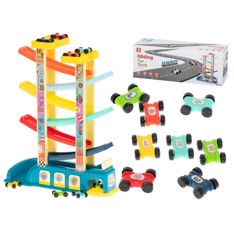 Pricenet  Garage con scivolo per auto + 8 auto 