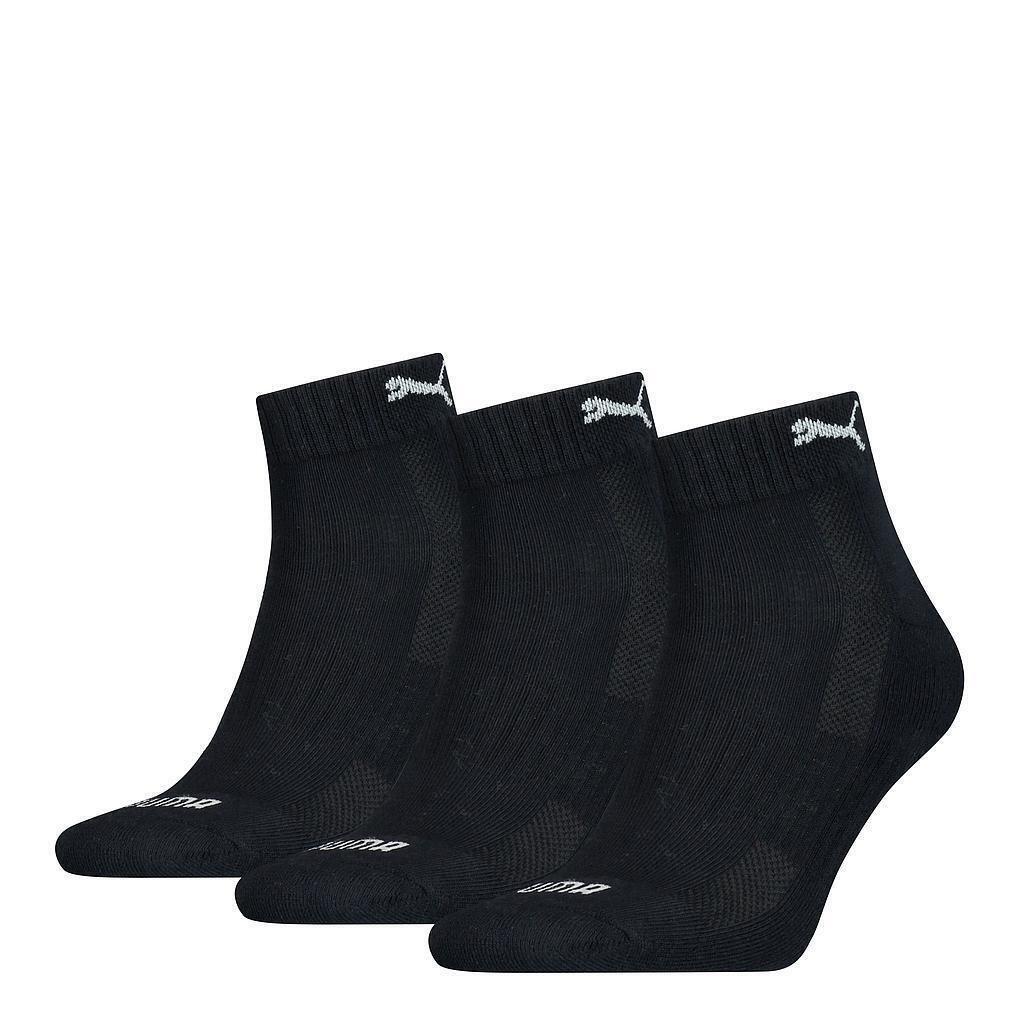 Image of Knöchelsocken, Gepolstert (3erpack) Damen Schwarz 43