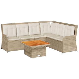 VidaXL set salotti da giardino Polirattan  