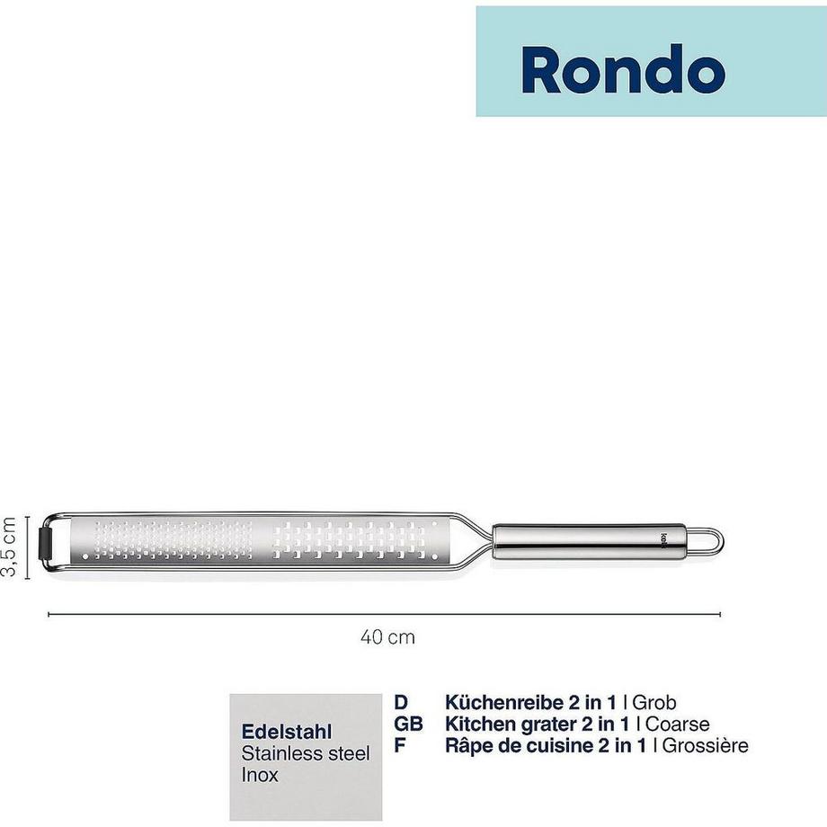 Kela Küchenreibe Rondo 2 in 1  