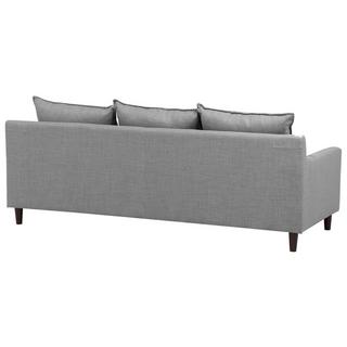 Beliani Ecksofa aus Polyester Skandinavisch ELVENES  