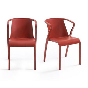 Lot de 2 fauteuils en polypropylène