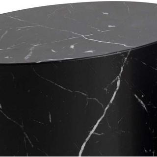 mutoni Set de table basse Mizzu noir (2 pièces)  