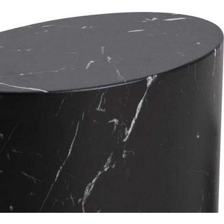 mutoni Set de table basse Mizzu noir (2 pièces)  