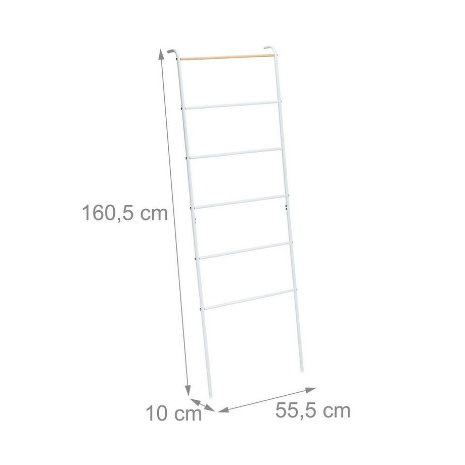 Northix Portasciugamani a scala, 6 pioli  