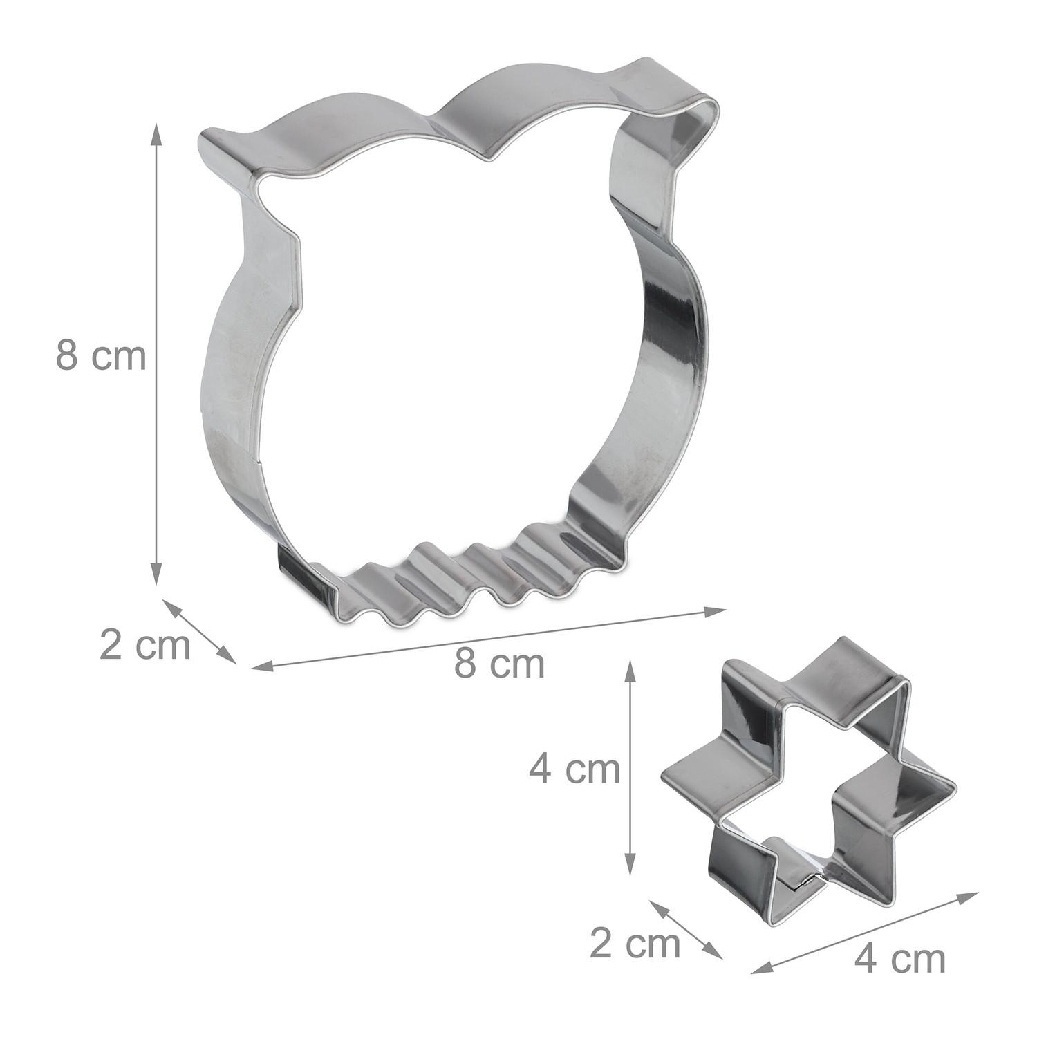B2X Ensemble de 36 moules à gâteaux  