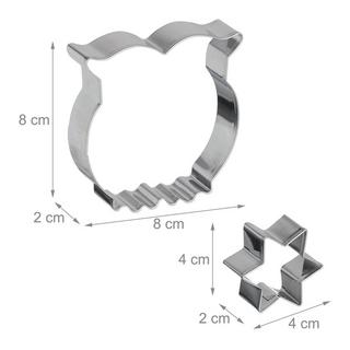 B2X Ensemble de 36 moules à gâteaux  