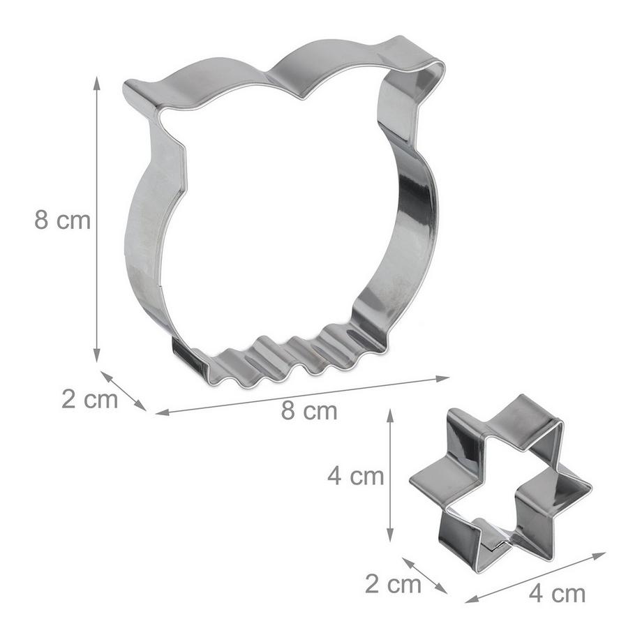 B2X Set di 36 tortiere  