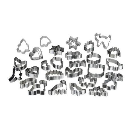 B2X Ensemble de 36 moules à gâteaux  