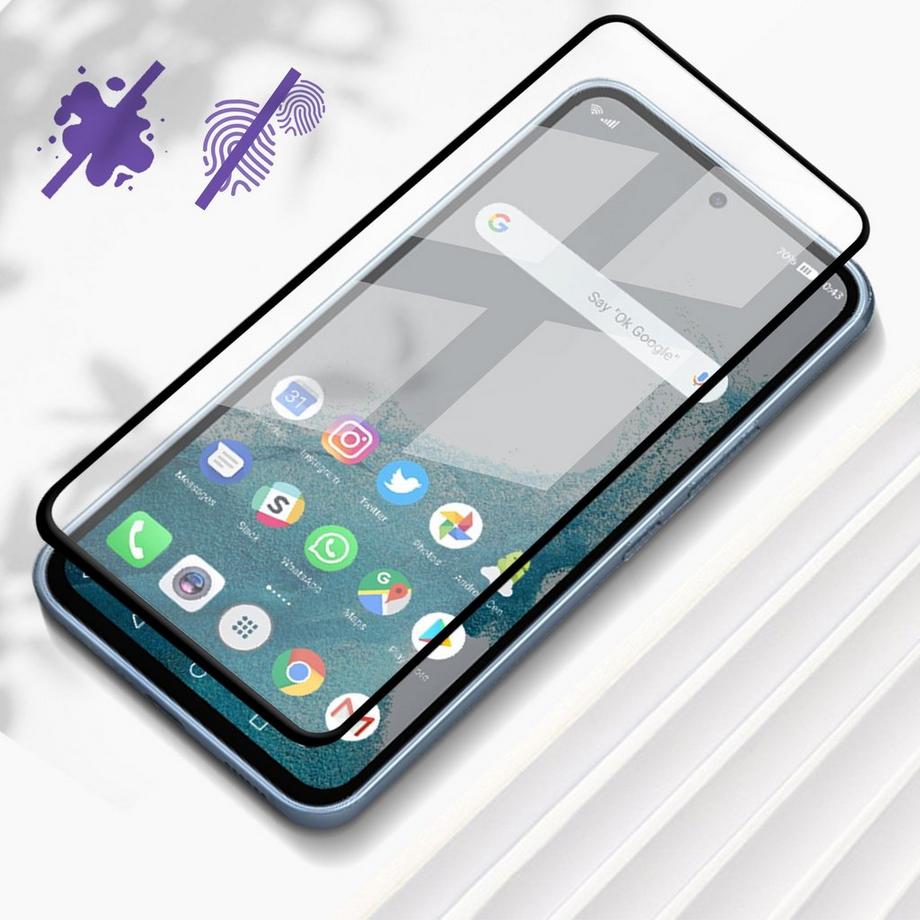 Avizar  Verre Trempé Samsung Galaxy A54 5G Noir 