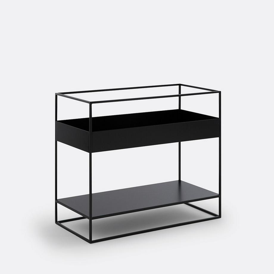 La Redoute Intérieurs Regal für Sofarücken mit Vinylbehälter aus Stahl  