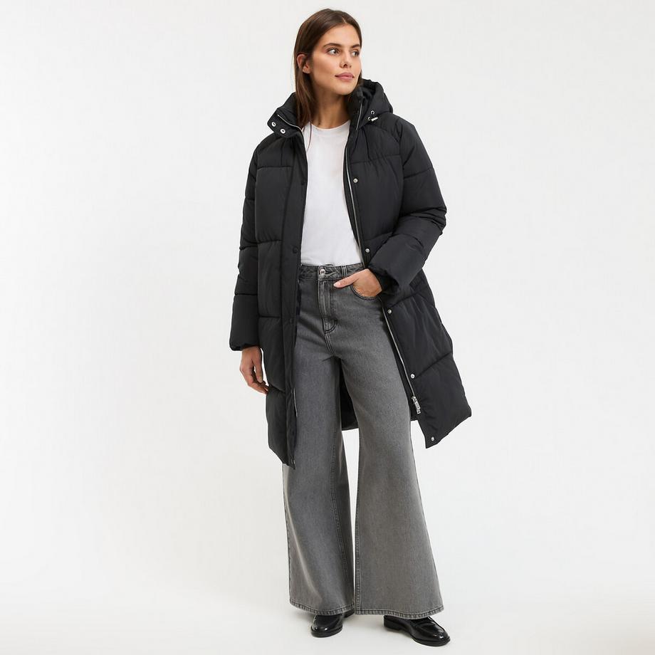 La Redoute Collections Steppmantel mit Kapuze  