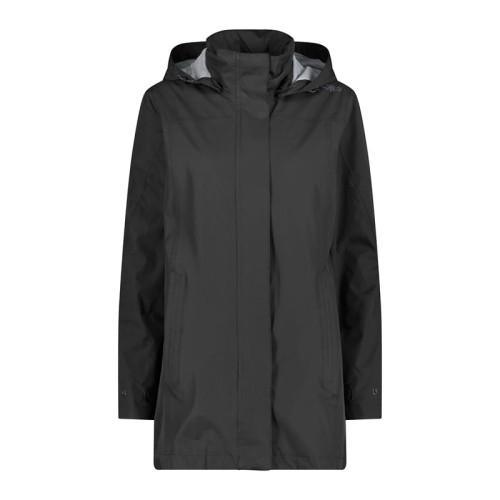 Image of Wasserdichte Kapuzenjacke Mit Druckknöpfen, Unisex S