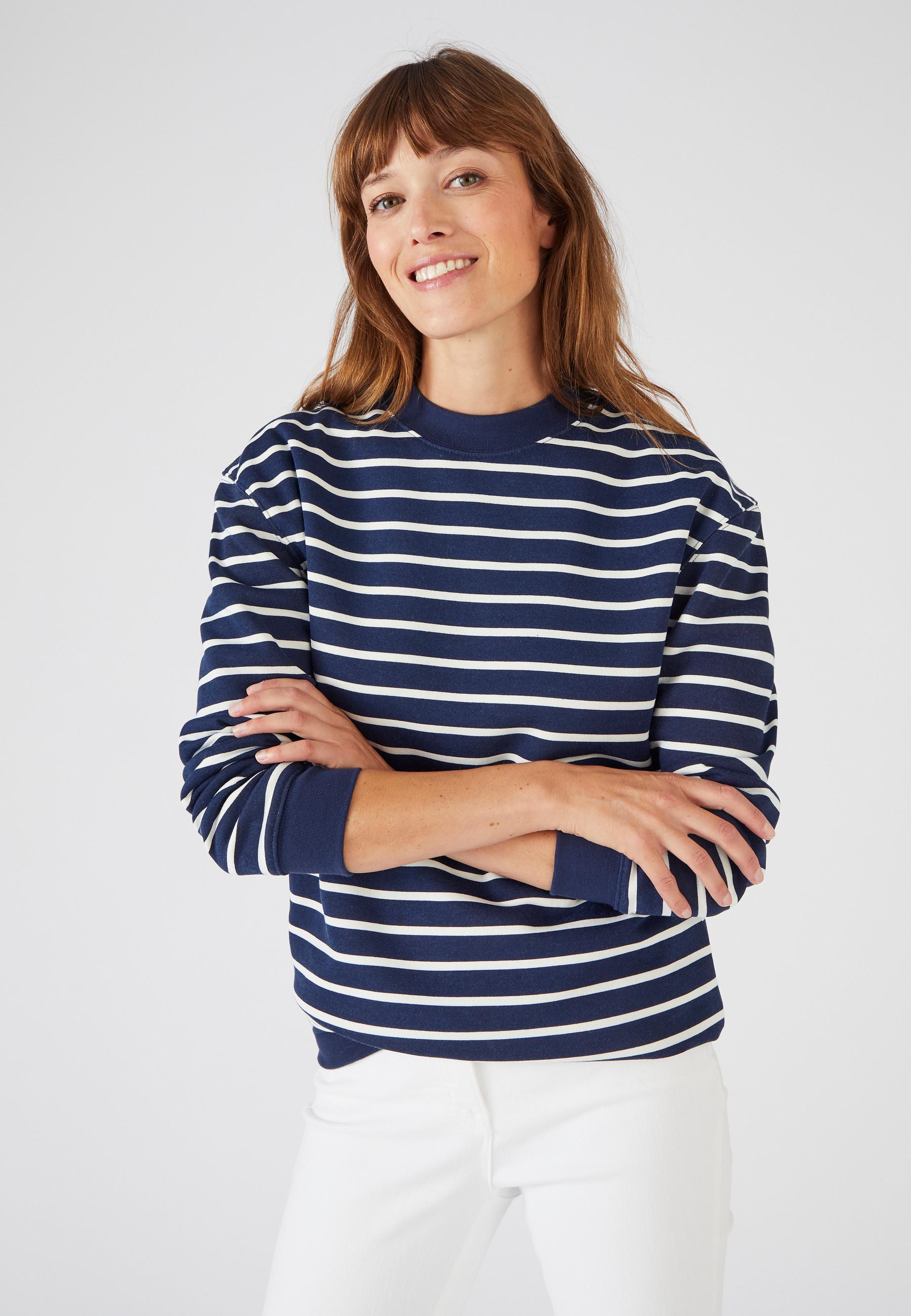 Image of Sweatshirt. Damen Blau 54/56