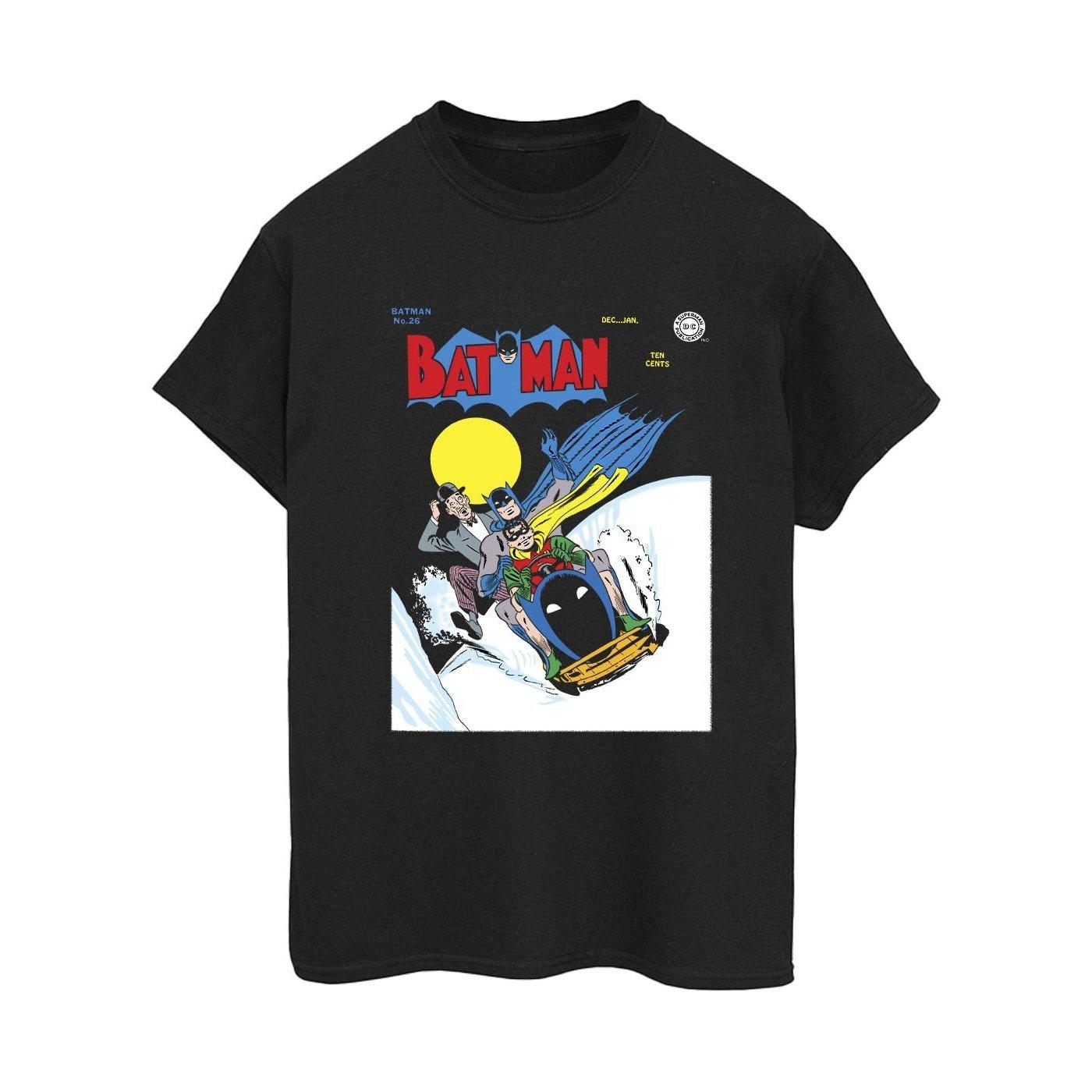 Image of Batman Snow Mobile Tshirt Damen Schwarz S