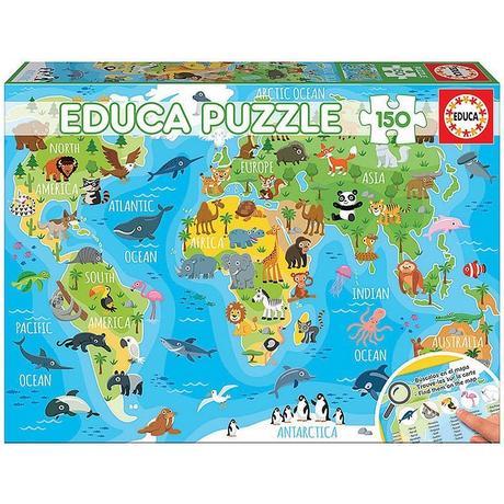 Educa  Puzzle Tiere der Welt 