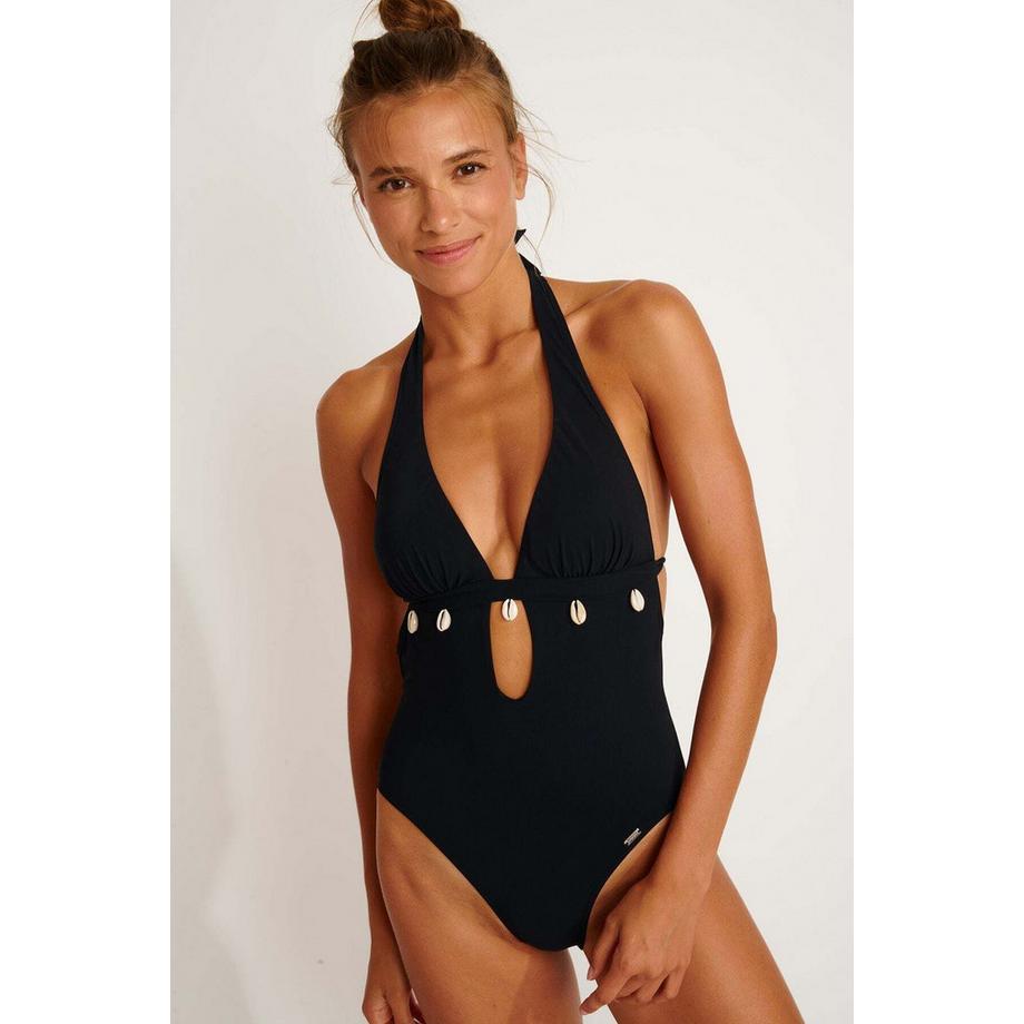 BANANA MOON Shellina Black Costume da Bagno Intero  