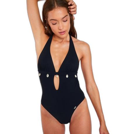 BANANA MOON  costume da bagno 1 pezzo shellina black 