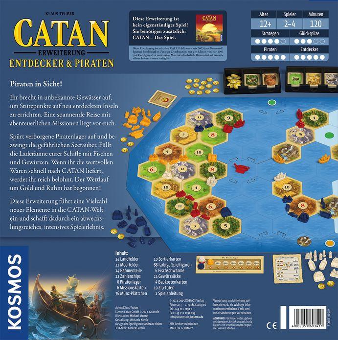 Kosmos  Kosmos 14357651 gioco da tavolo Catan 90 min Espansione del gioco da tavolo Strategia 