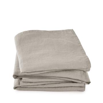 Lot de 4 serviettes de table lin lavé Victorine