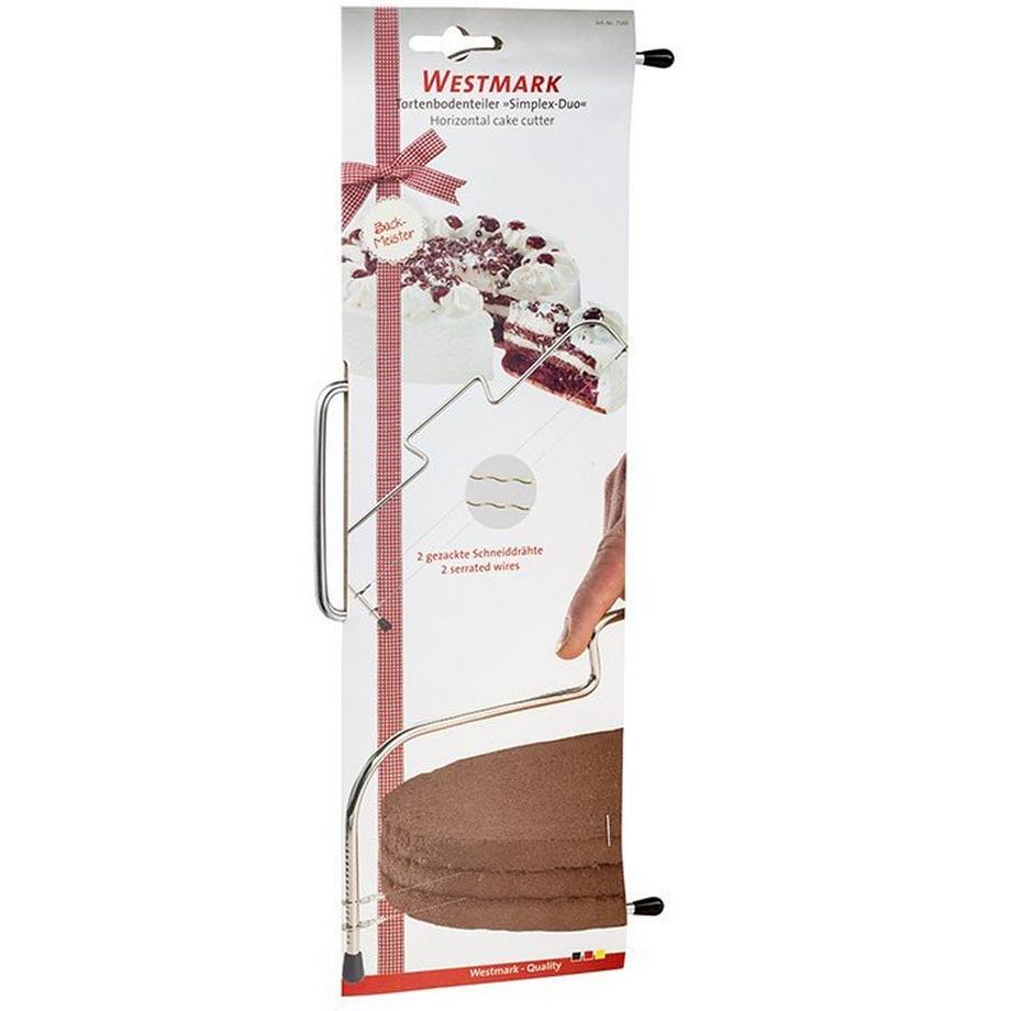 WESTMARK Westmark Simplex-Duo Acciaio inossidabile Affetta torta a filo  