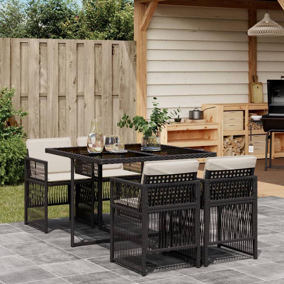 VidaXL Garten essgruppe poly-rattan  