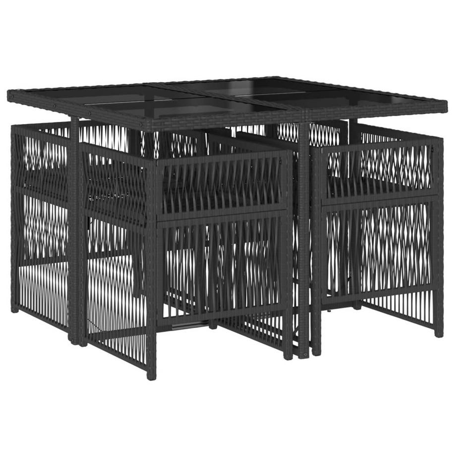 VidaXL Garten essgruppe poly-rattan  