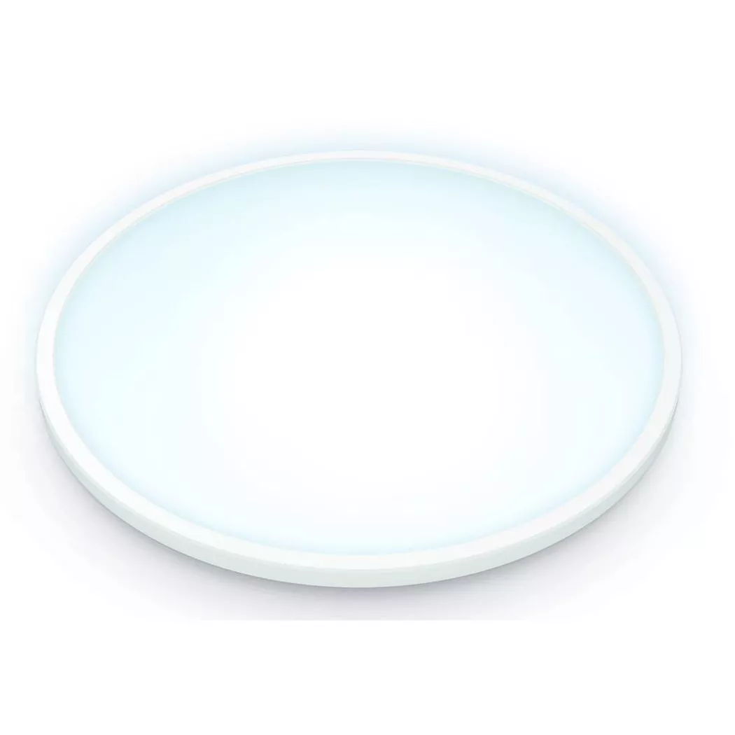 WIZ – Super Slim Ceiling Deckenleuchte Tunable White & Color 14W Einzelpack, One Size, Weiss