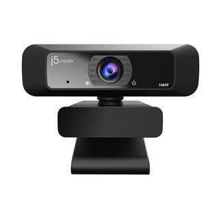 j5Create  JVCU100-N Webcam USB™ HD avec rotation à 360 °, résolution de capture vidéo 1080p, noir 