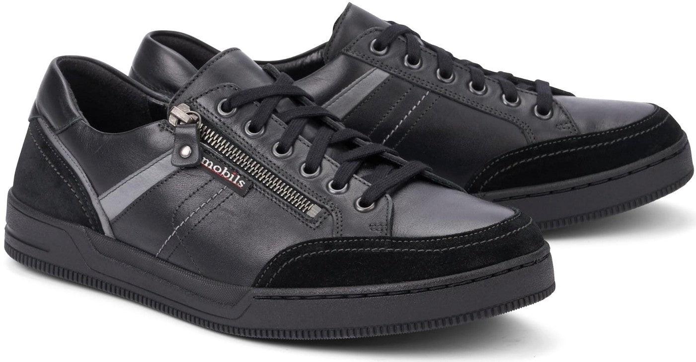 Image of Arnaud - Leder Sneaker Herren Schwarz 44.5