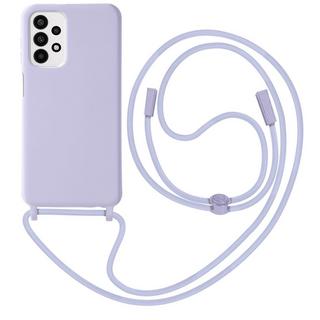 Avizar  Cover cordino Samsung A23 5G, M23 Viola 