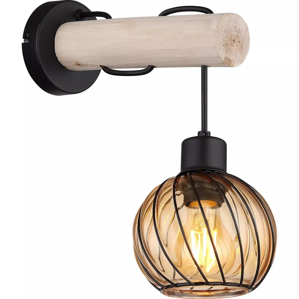 mutoni – Wandleuchte Paulo Metall matt 1xE27, One Size, Multicolor