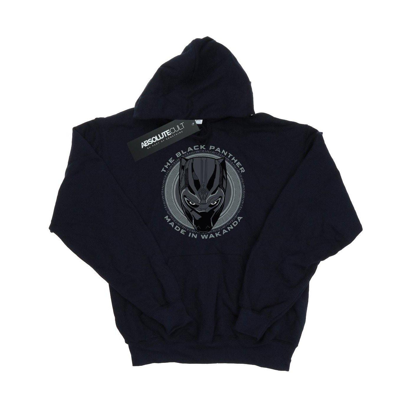 Image of Made In Wakanda Kapuzenpullover Herren Marine 3XL