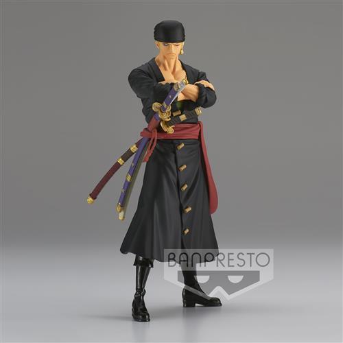 Banpresto  18858 - ONE PIECE - DXF - THE GRANDLINE FIGURES - WANOKUNI VOL.5 - RORONOA ZORO - STAUA 17CM 