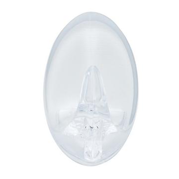 Minihaken oval transparent