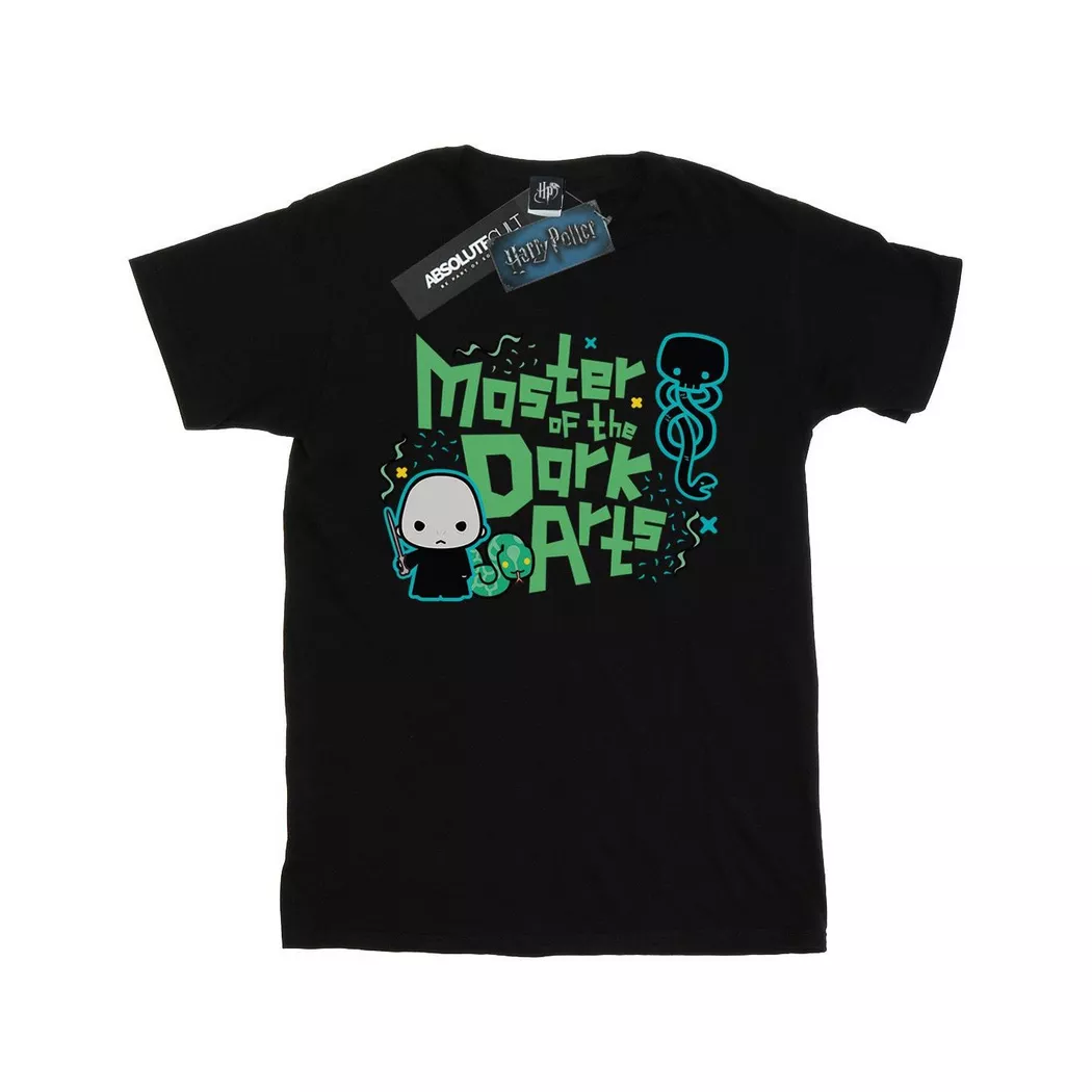Harry Potter - Voldemort Dark Arts Junior TShirt, für Damen, Schwarz, Größe S