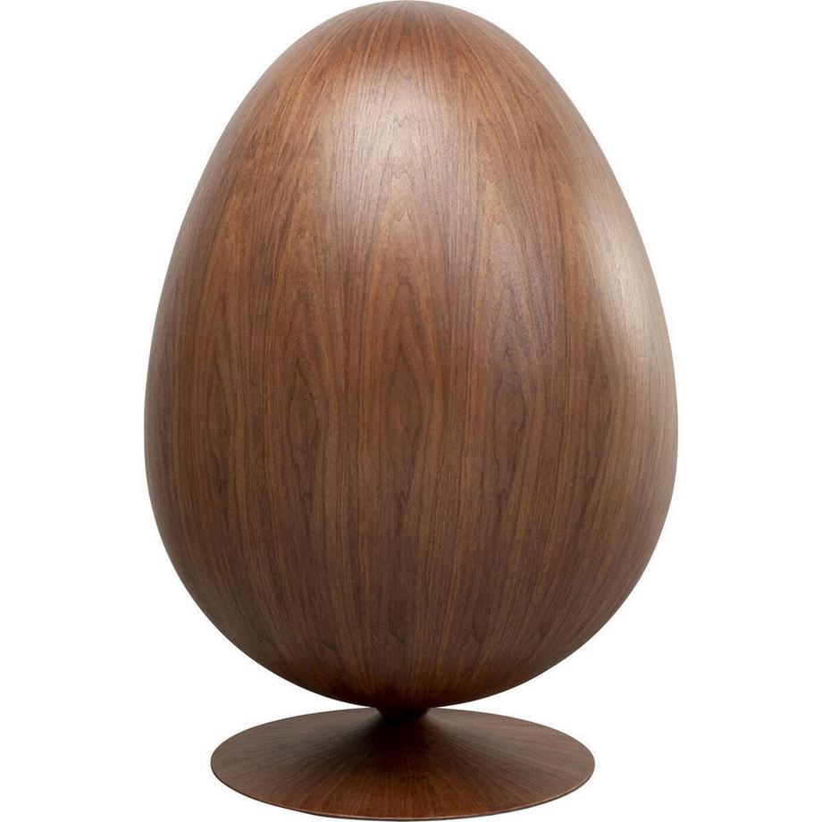 KARE Design Drehsessel Eye Ball Walnuss  
