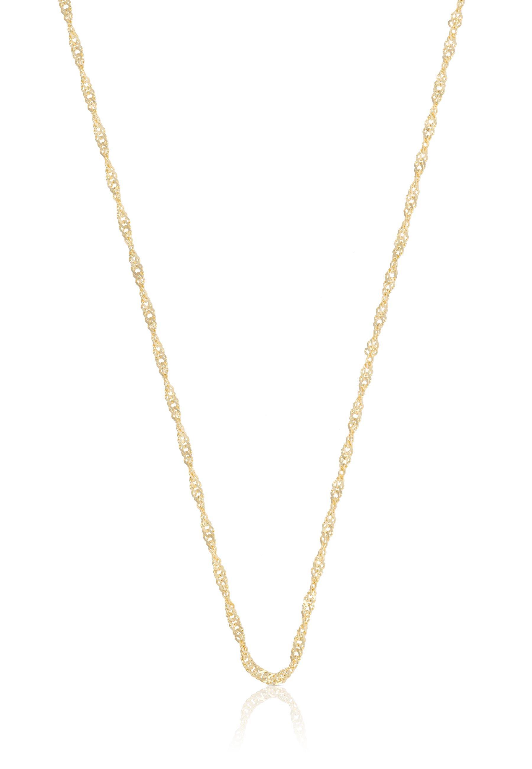 Image of Collier Singapur Gelbgold 750, 1.5mm, 38cm Damen Gelbgold 38cm