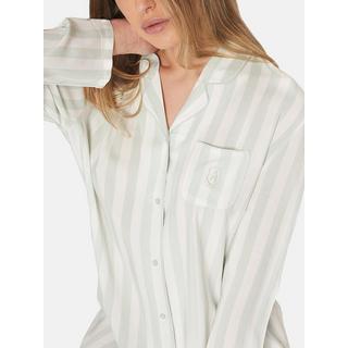 Admas  Chemise de nuit manches longues Classic Stripes 