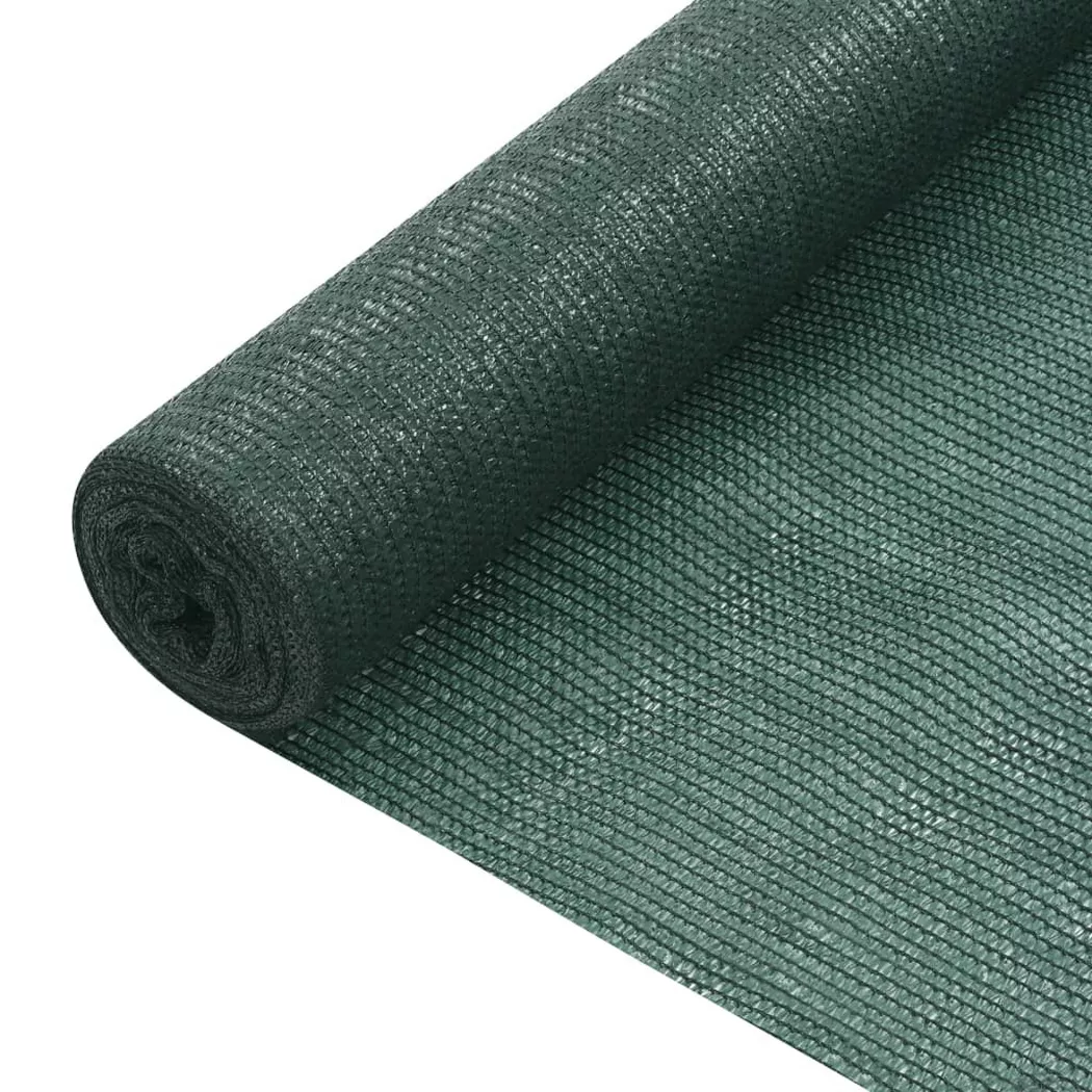 vidaXL Filet brise-vue Vert 3,6x10 m PEHD 75 g/m²