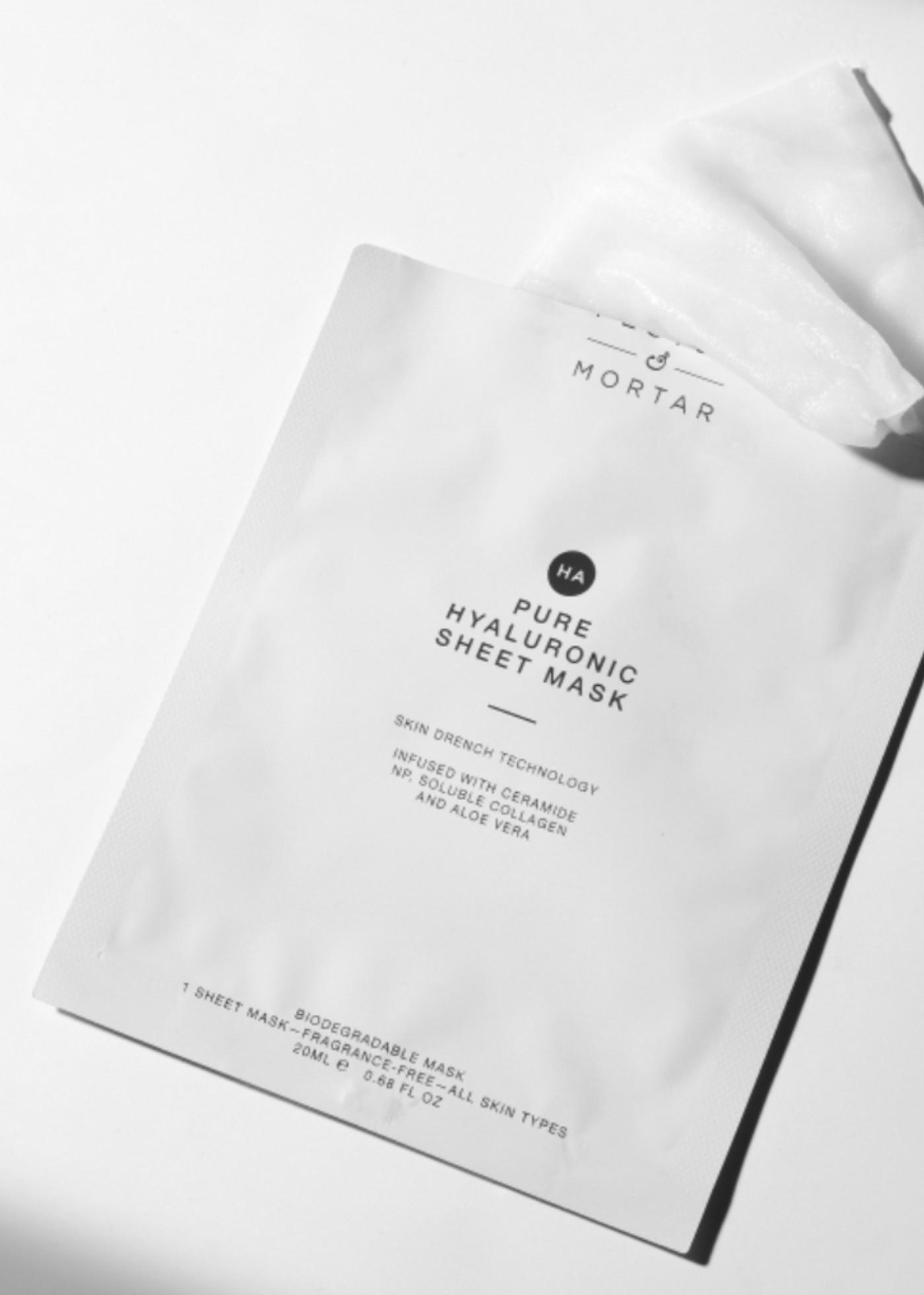 Pestle & Mortar  Tuchmaske Pure Hyaluronic Sheet Mask 