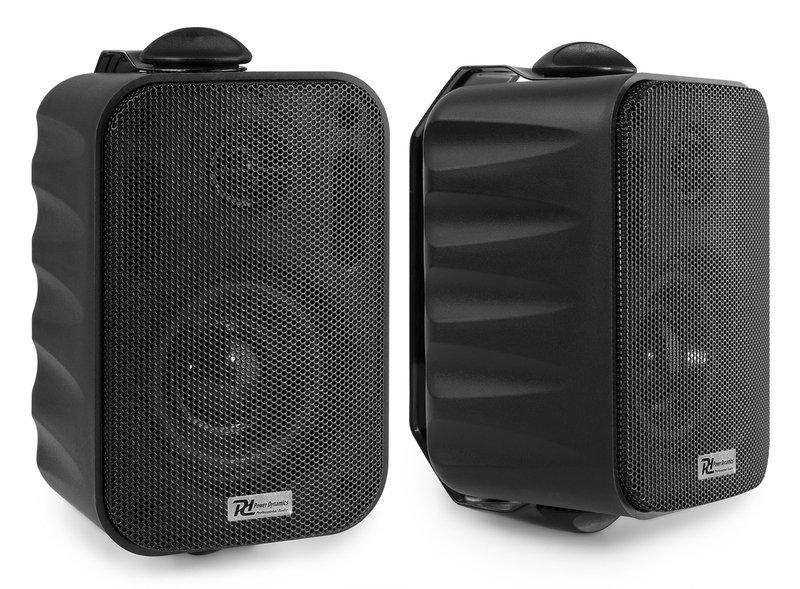 Power Dynamics BGO50 Set Diffusori 2 Vie – Woofer 5,25″ E Tweeter 3/4″, 120W Di Picco, IP56, Per Interni/esterni, Montaggio A Parete O Su Stativo, Bianco