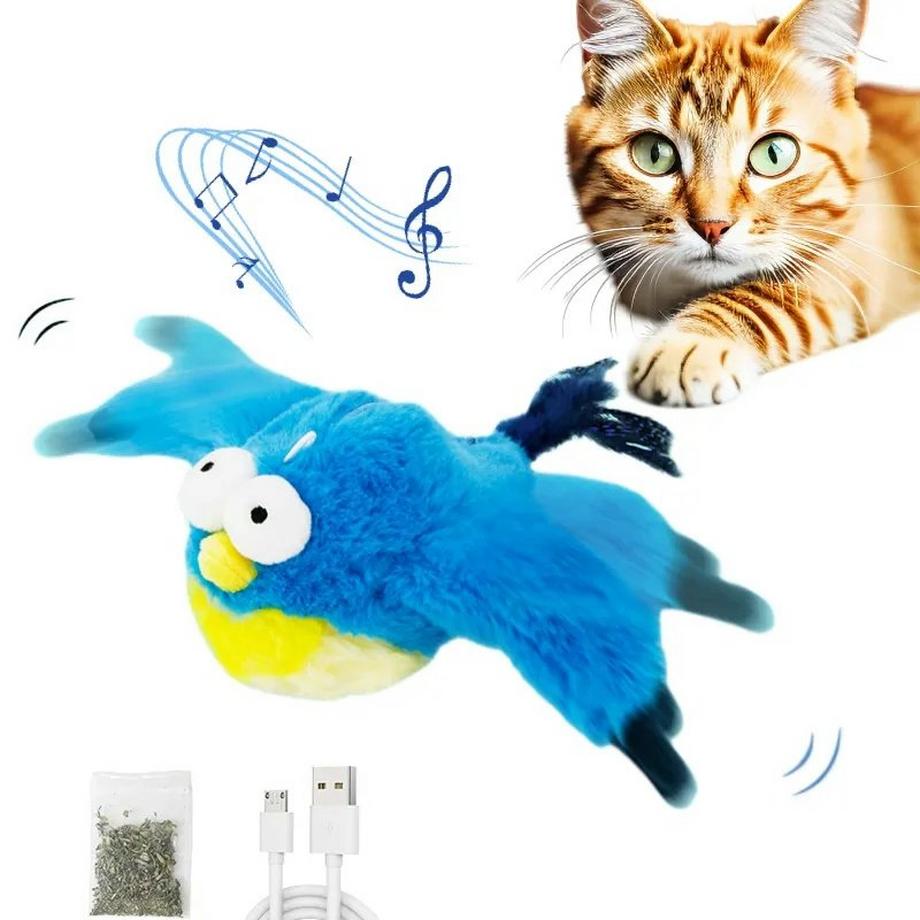 FitLife  Jouet pour chat oiseau avec capteurs 