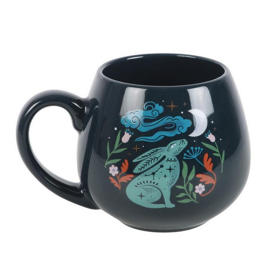 Gerundeter Becher Midnight Hare